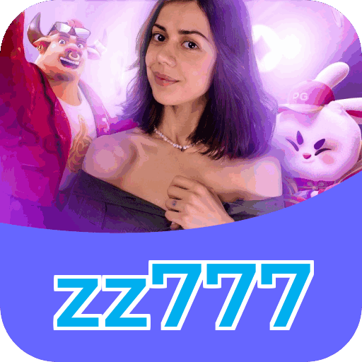 Interface do aplicativo zz777 mostrando jogos disponíveis no iOS e Android